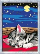 Cover-Bild zum Titel 'CreArt, Malen nach Zahlen Kinder - Katzenträume' von ''