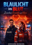 Cover-Bild zum Titel 'Blaulicht im Blut' von 'Gerhard Rancon'