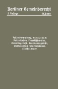 Cover-Bild zum Titel 'Polizeiverwaltung, Abteilung I-IV, Polizeikosten, Feuerlöschwesen, Gewerbegericht, Kaufmannsgericht, Stadtausschuß, Schiedsmänner, Standesämter' von 'Magistra Magistrat'
