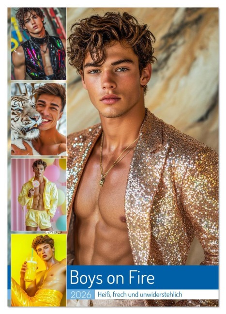 Boys on Fire (Wandkalender 2026 DIN A2 hoch), CALVENDO Monatskalender - Steffen Gierok-Latniak