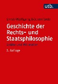 Cover-Bild zum Titel 'Geschichte der Rechts- und Staatsphilosophie' von 'Ernst-Wolfgang Böckenförde'