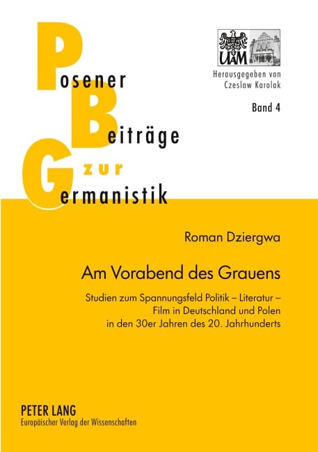 Am Vorabend des Grauens - Roman Dziergwa