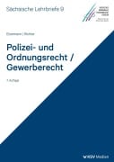 Cover-Bild zum Titel 'Polizei- und Ordnungsrecht/Gewerberecht (SL 9)' von 'Hartwig Elzermann, Sven Richter'