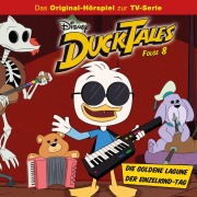 Cover-Bild zum Titel '08: Die Goldene Lagune / Der Einzelkind-Tag (Hörspiel zur Disney TV-Serie)' von 'Phillip Stephen Boucher, Dominic Alexander Charles Lewis'