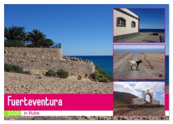 Cover-Bild zum Titel 'Fuerteventura in Ruhe (Tischkalender 2026 DIN A5 quer), CALVENDO Monatskalender' von 'Heike D. Grieswald'