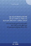 Cover-Bild zum Titel 'Quale formazione scientifica per un rinascimento africano? Orientamenti per le università del XXI secolo alla luce del pensiero Jean-Marc Ela' von 'Silvia Melandri'