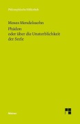 Cover-Bild zum Titel 'Phädon oder über die Unsterblichkeit der Seele' von 'Moses Mendelssohn'