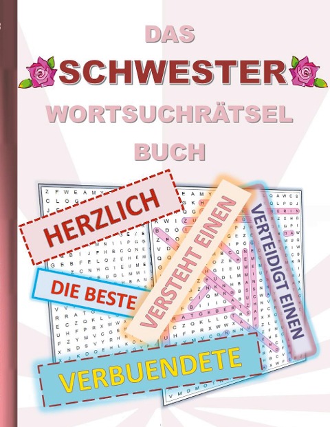 DAS SCHWESTER WORTSUCHRÄTSEL BUCH - Brian Gagg