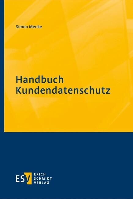 Handbuch Kundendatenschutz - Simon Menke