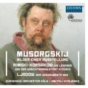 Cover-Bild zum Titel 'Bilder einer Ausstellung' von 'Dmitrij/Gürzenich Orchestra Cologne Kitajenko'