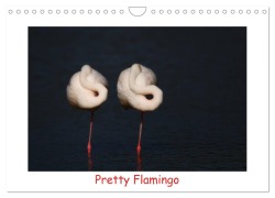Cover-Bild zum Titel 'Pretty Flamingo (Wandkalender 2026 DIN A4 quer), CALVENDO Monatskalender' von 'J. R. Bogner'