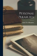 Personal Pleasures - 