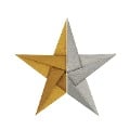 Origami 15x15 cm, gold/silber FSC MIX 32 Blatt, 75 g/m² - 