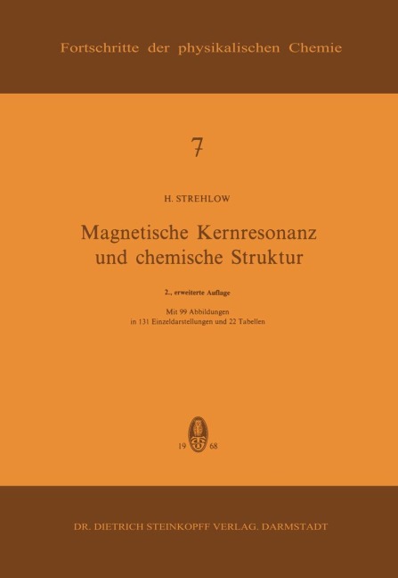 Magnetische Kernresonanz und Chemische Struktur - H. Strehlow