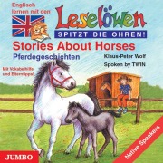 Cover-Bild zum Titel 'Leselöwen spitzt die Ohren. Stories about horses. CD' von 'Klaus-Peter Wolf'