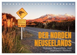 Cover-Bild zum Titel 'Der Norden Neuseelands: Vulkane, Wasserfälle und imposante Strände (Tischkalender 2026 DIN A5 quer), CALVENDO Monatskalender' von 'Gerhard Aust'