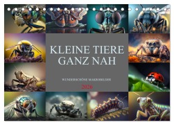 Cover-Bild zum Titel 'Kleine Tiere ganz nah (Tischkalender 2026 DIN A5 quer), CALVENDO Monatskalender' von 'Dirk Meutzner'