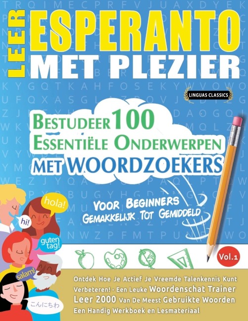 LEER ESPERANTO MET PLEZIER - VOOR BEGINNERS - Linguas Classics