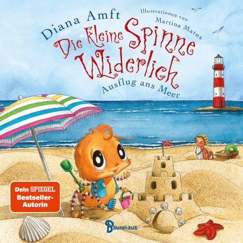 Die kleine Spinne Widerlich - Ausflug ans Meer (Pappbilderbuch) - Diana Amft