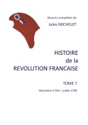 Cover-Bild zum Titel 'Histoire de la révolution française' von 'Jules Michelet'