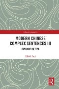 Modern Chinese Complex Sentences III - Xing Fuyi