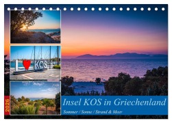 Cover-Bild zum Titel 'Insel Kos in Griechenland (Tischkalender 2026 DIN A5 quer), CALVENDO Monatskalender' von 'Marcus Beckert Fotografie'
