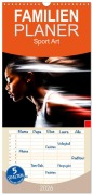 Familienplaner 2026 - Sport Art mit 5 Spalten (Wandkalender, 21 x 45 cm) CALVENDO - Peter Roder
