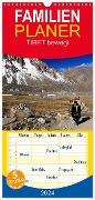 Familienplaner 2024 - Tibet bewegt mit 5 Spalten (Wandkalender, 21 x 45 cm) CALVENDO - Manfred Bergermann