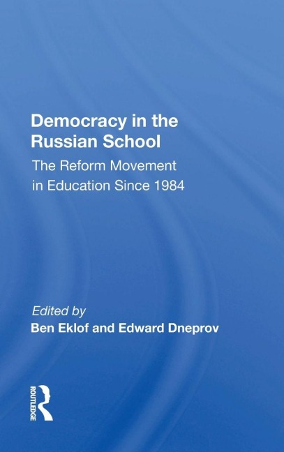 Democracy In The Russian School - 