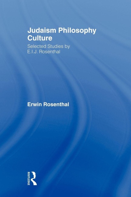 Judaism, Philosophy, Culture - Erwin Rosenthal