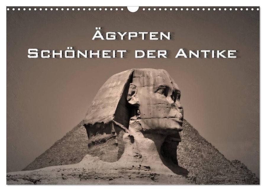 Ägypten - Schönheit der Antike (Wandkalender 2026 DIN A3 quer), CALVENDO Monatskalender - Guido Wulf