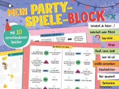 Cover-Bild zum Titel 'Mein Party-Spiele-Block' von ''