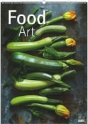 Food Art - Wandkalender mit 12 kunstvollen angerichteten Food Motiven - 