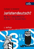 Cover-Bild zum Titel 'Juristendeutsch?' von 'Roland Schimmel'