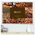 BRAUN - Gewürze und Köstlichkeiten (hochwertiger Premium Wandkalender 2025 DIN A2 quer), Kunstdruck in Hochglanz - Susan Michel
