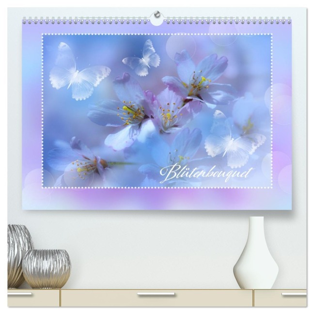 Blütenbouquet (hochwertiger Premium Wandkalender 2026 DIN A2 quer), Kunstdruck in Hochglanz - Astrid Ziemer