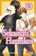 Cover-Bild zum Titel 'Sekaiichi Hatsukoi 13' von 'Shungiku Nakamura'
