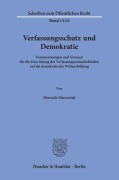 Cover-Bild zum Titel 'Verfassungsschutz und Demokratie' von 'Dietrich Murswiek'