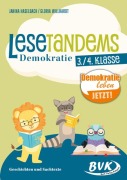 Cover-Bild zum Titel 'Lesetandems Demokratie 3./4. Klasse' von 'Janina Haselbach, Gloria Willhardt'