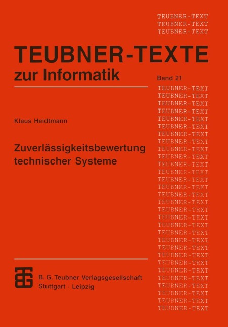 Zuverlässigkeitsbewertung technischer Systeme - 