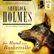 Cover-Bild zum Titel 'Der Hund von Baskerville' von 'Arthur Conan Doyle'