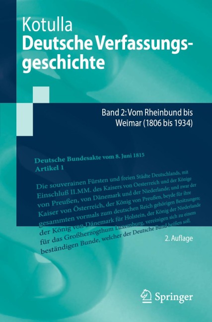 Deutsche Verfassungsgeschichte - Michael Kotulla