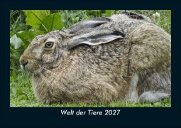 Cover-Bild zum Titel 'Welt der Tiere 2027 Fotokalender DIN A5' von 'Tobias Schmitt, Kevin Heber'