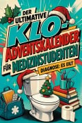 Cover-Bild zum Titel 'Der ultimative Klo-Adventskalender für Medizinstudenten' von 'Clara Frank'