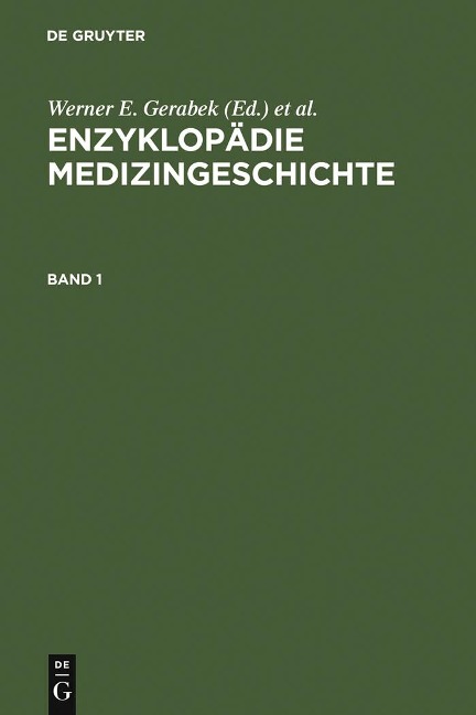Enzyklopädie Medizingeschichte - 