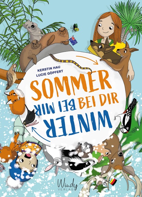 Sommer bei dir - Winter bei mir - Kerstin Hau, Lucie Göpfert