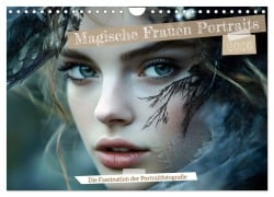 Cover-Bild zum Titel 'Magische Frauen Portraits (Wandkalender 2026 DIN A4 quer), CALVENDO Monatskalender' von 'Daniela Bertschi'