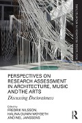 Cover-Bild zum Titel 'Perspectives on Research Assessment in Architecture, Music and the Arts' von ''