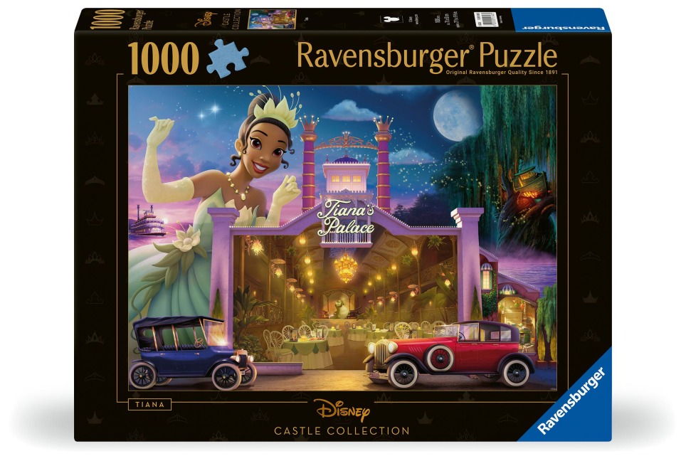 Erwachsenenpuzzle 1000 Teile - Disney Prinzessinnen - Disney Castle: Tiana - 