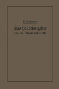Cover-Bild zum Titel 'Das Handelsregister und seine Rechtsverhältnisse' von 'M. Karl Samter'
